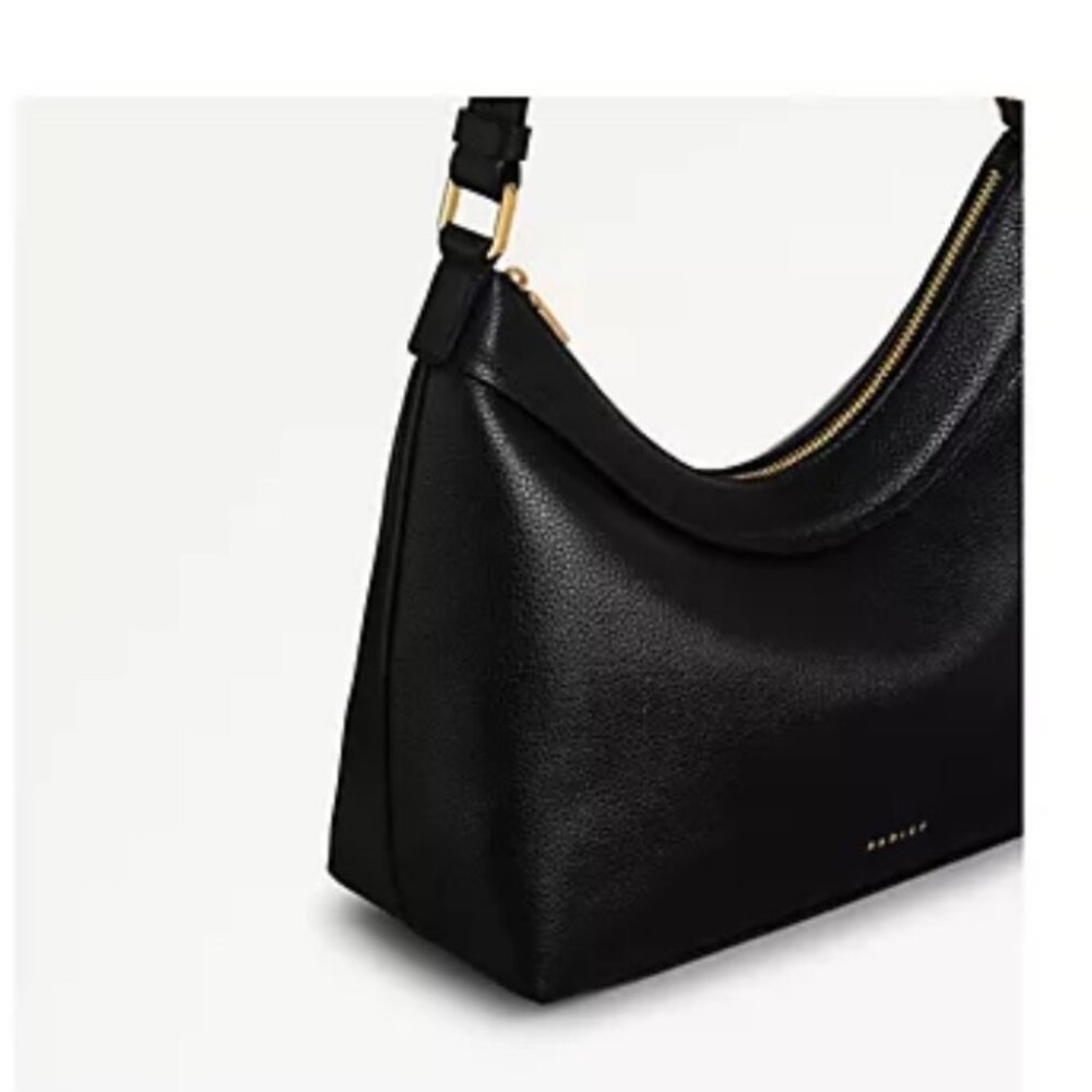 Radley London Abbey Mews Small Zip Top Leather Shoulder Bag New - Picture 2 of 7